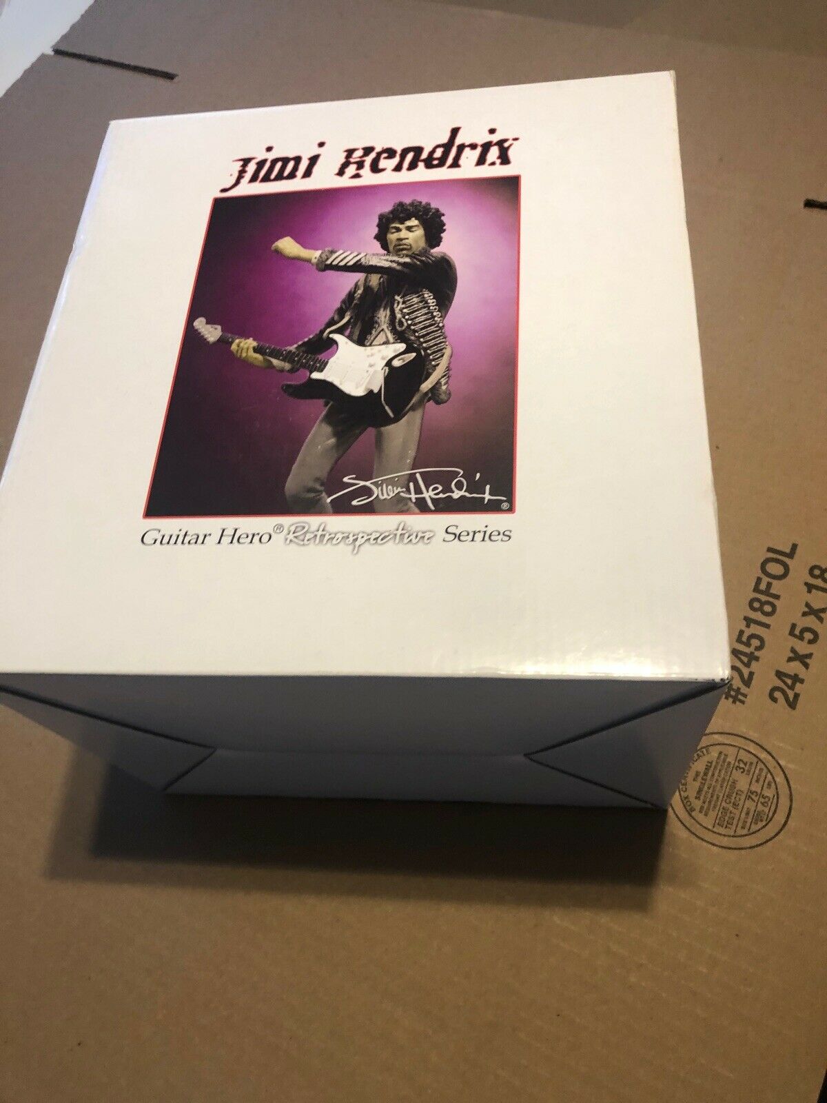 Knucklebonz Jimi Hendrix Guitar Hero Retrospective Series Statue New