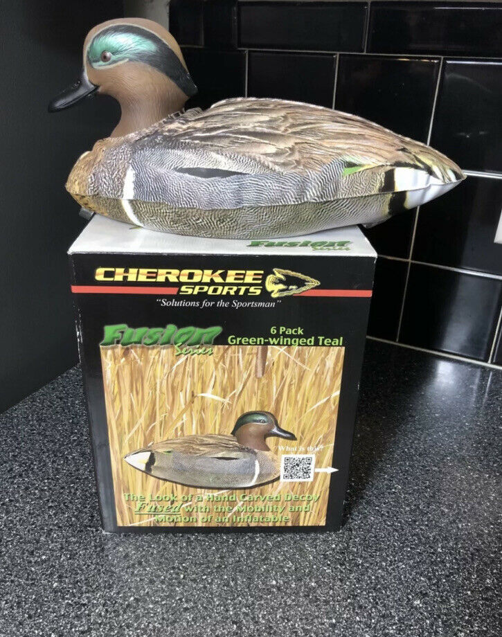 Cherokee Sports Decoys Fusion Series 6 Pack Green Winged Teal