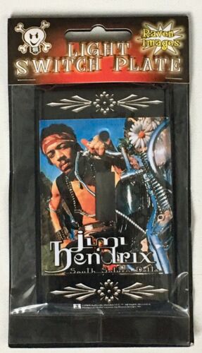 Jimi Hendrix  Light Switch Plate Licensed New In Pack Lot Of 2