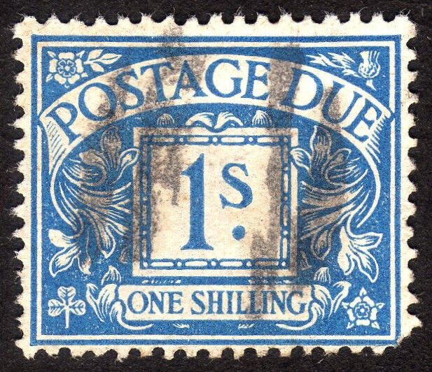 1915, Great Britain, 1sh, Used, Sc J8, Sg D8