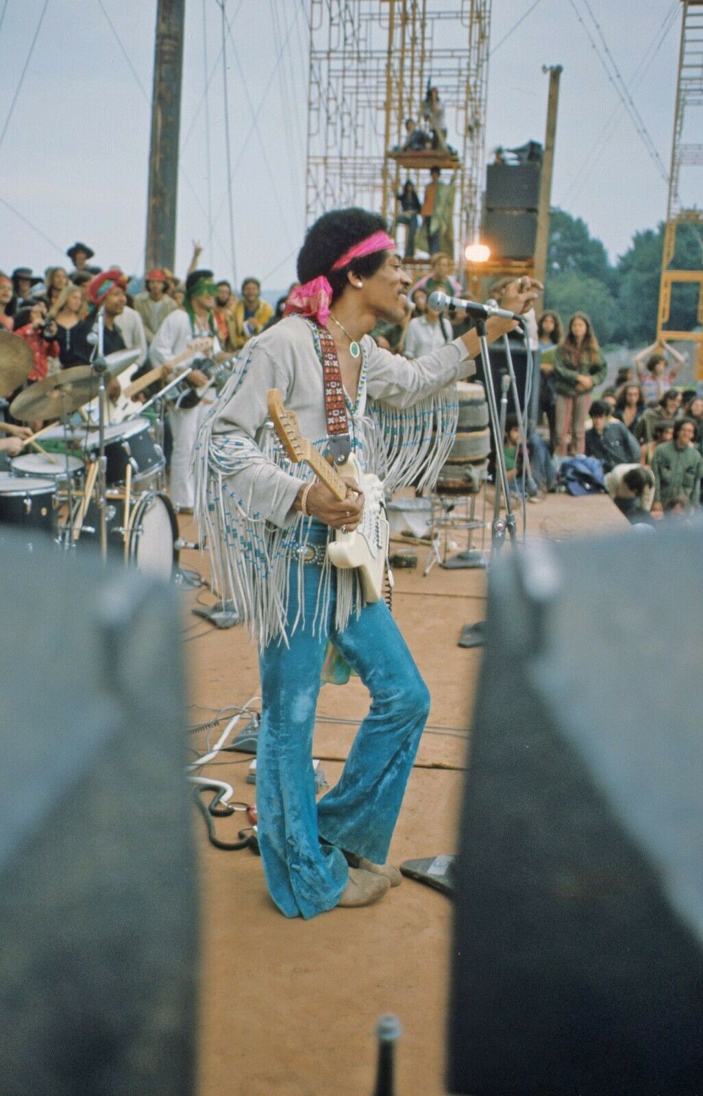 Jimi Hendrix Woodstock 24x36 Poster