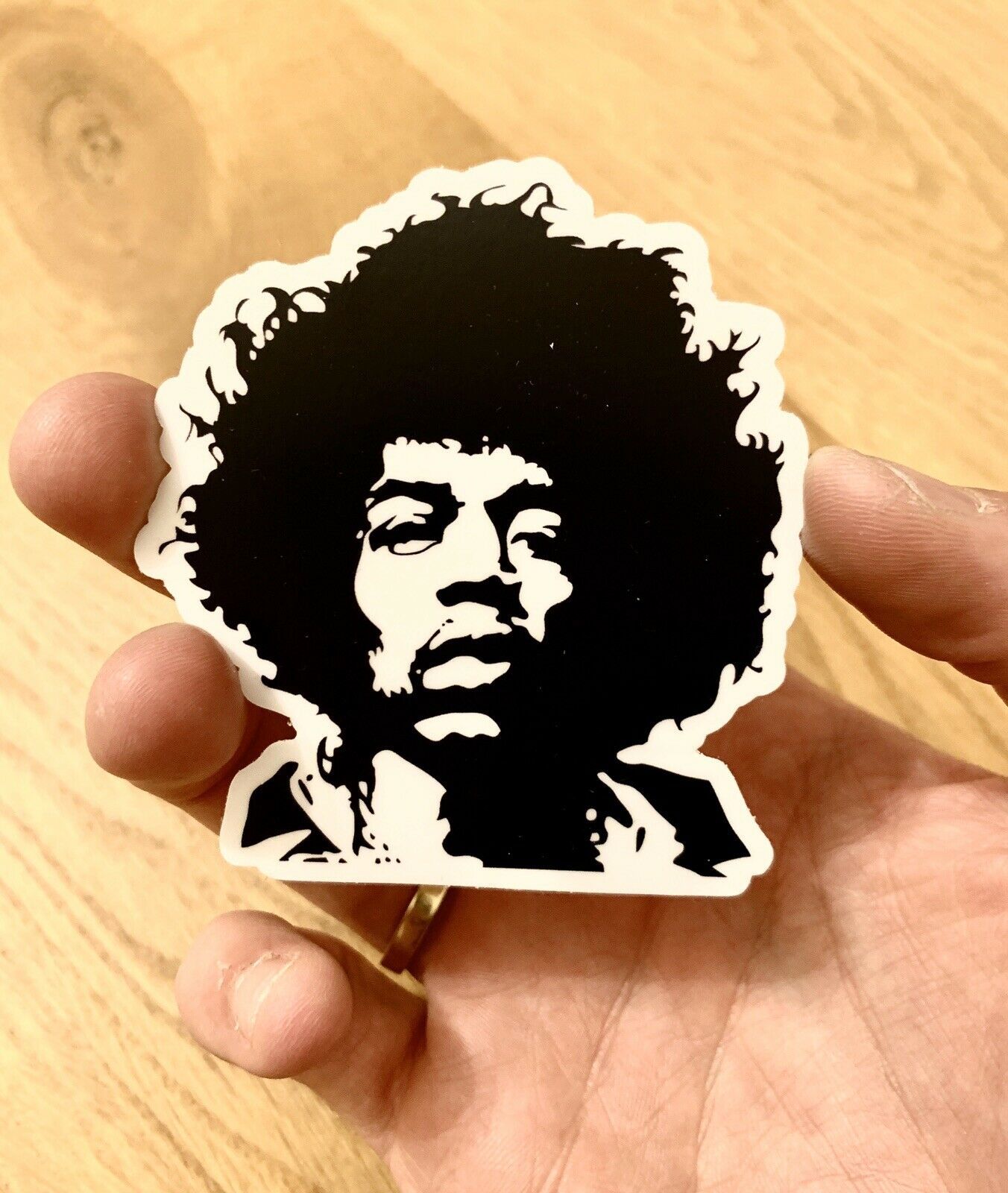 Jimi Hendrix Seattle Premium Quality Decal Vinyl Sticker 2.6x3 In