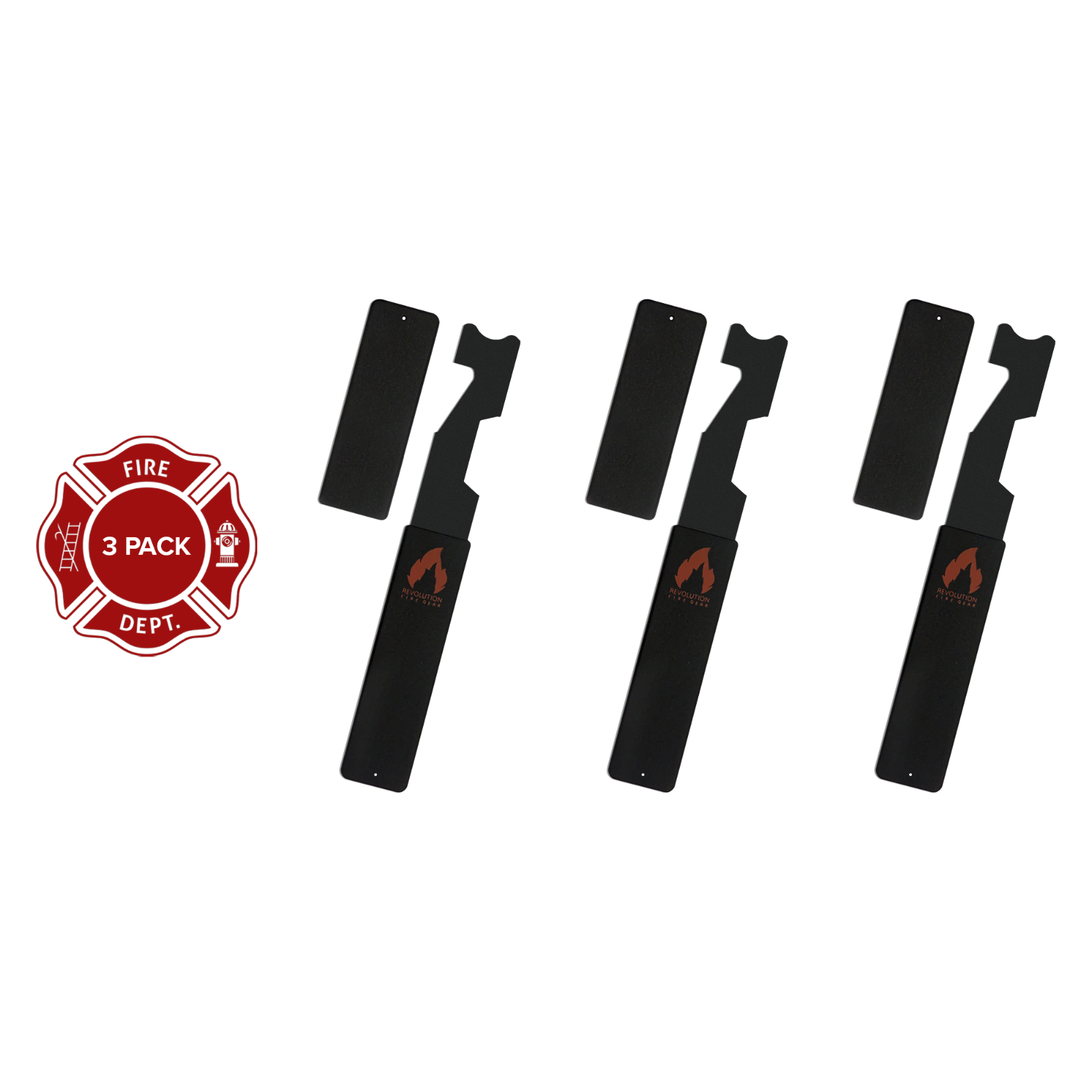 Shove Knife - 3 Pack - Pry Tool Police, Emt, Firefighter Forcible Entry Tool