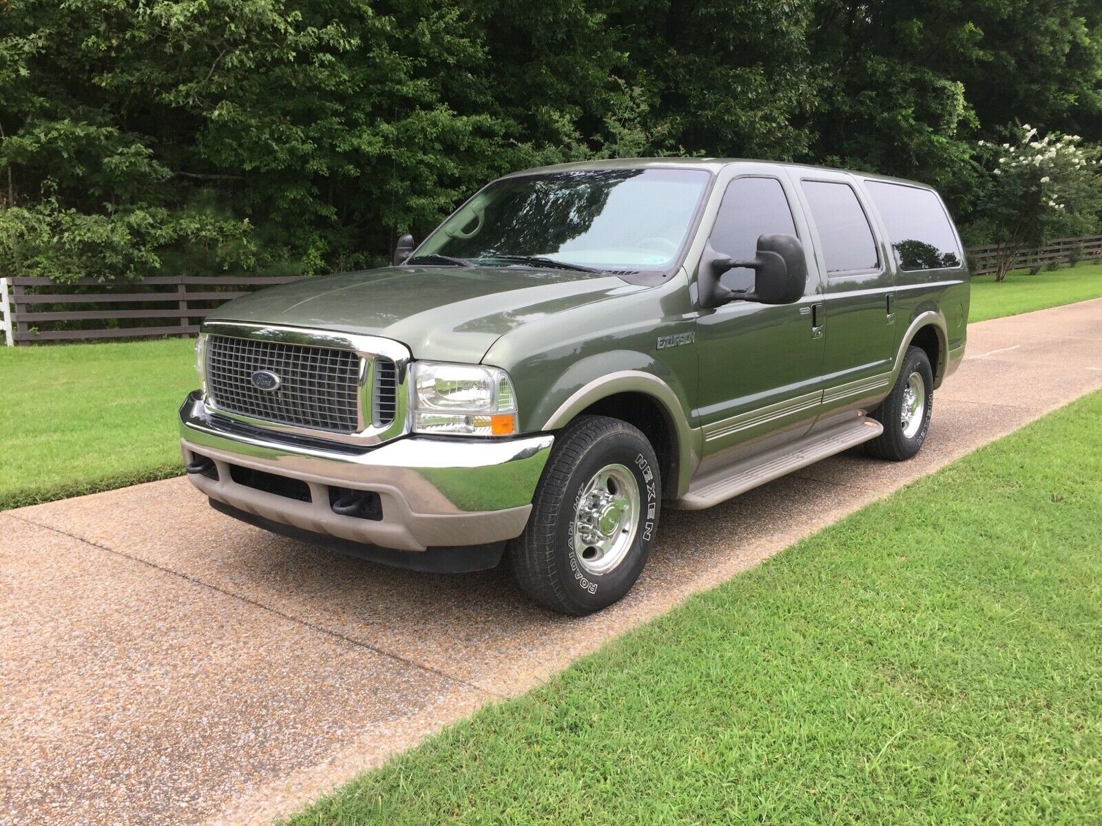 2000 Ford Excursion Limited 2000 Ford Excursion Suv Green Rwd Automatic Limited