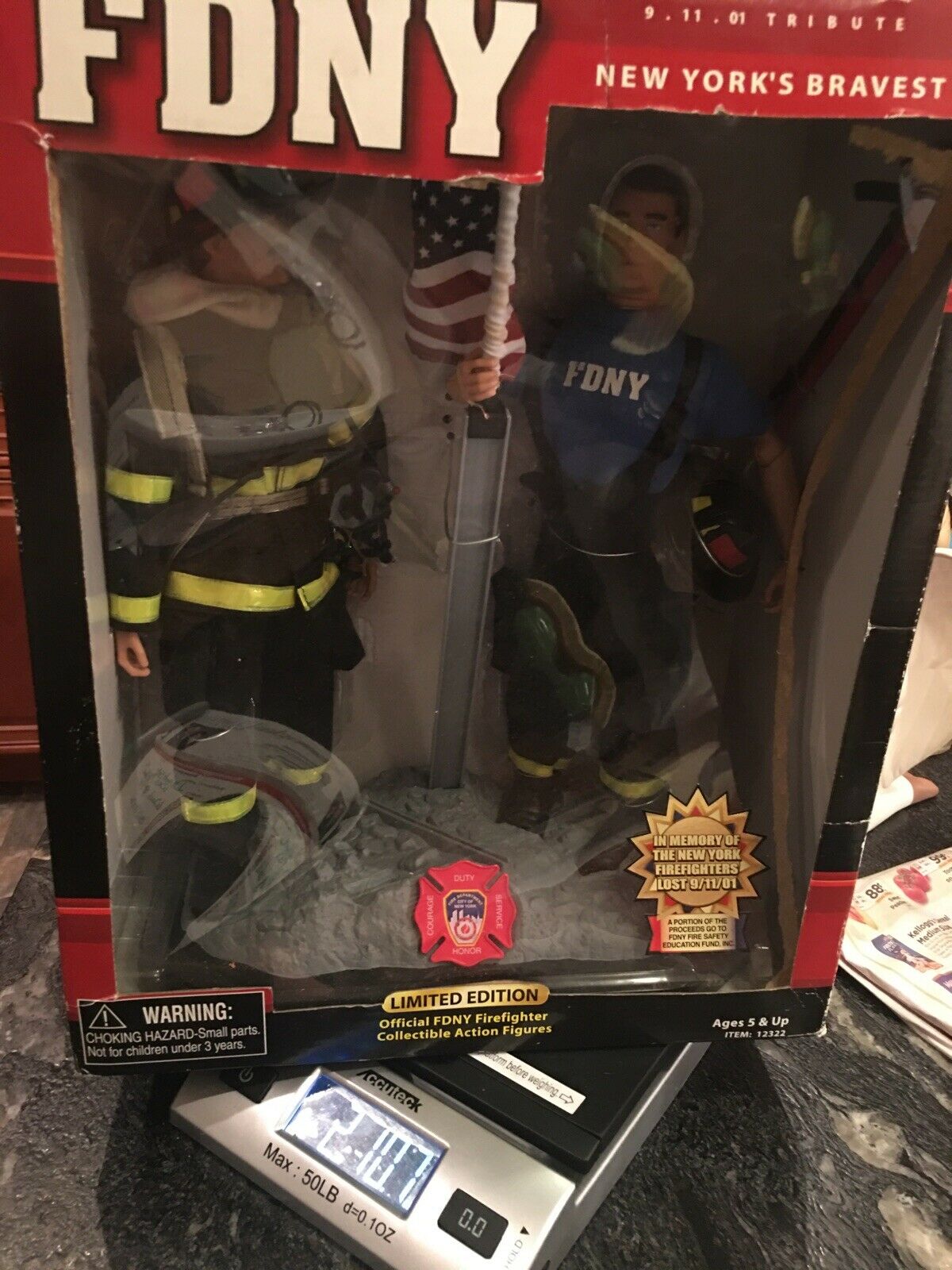 Fdny Firefighter 9/11 Tribute New York’s Bravest Collectible Action Figures