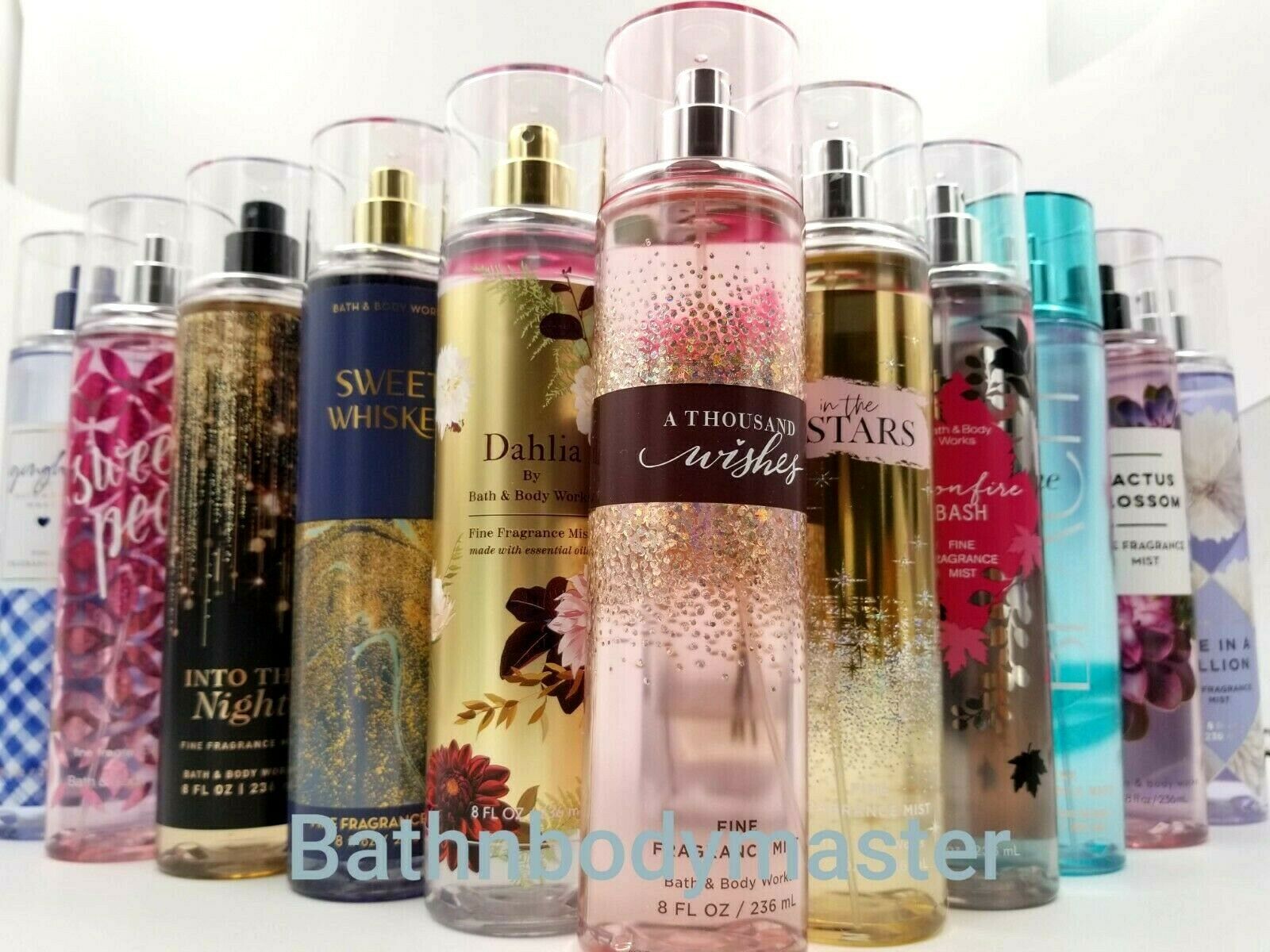 Bath And Body Works Fine Fragrance Body Fine Fragrance Mist Spray 8 Oz *u Choose