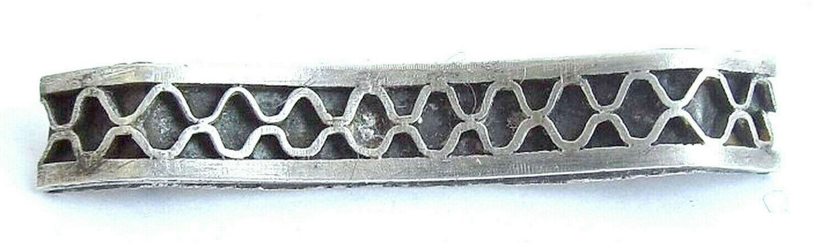 Bezalel Art Deco Filigree Silver Sterling 935 Brooch, Pin Hand Crafted, Filigree