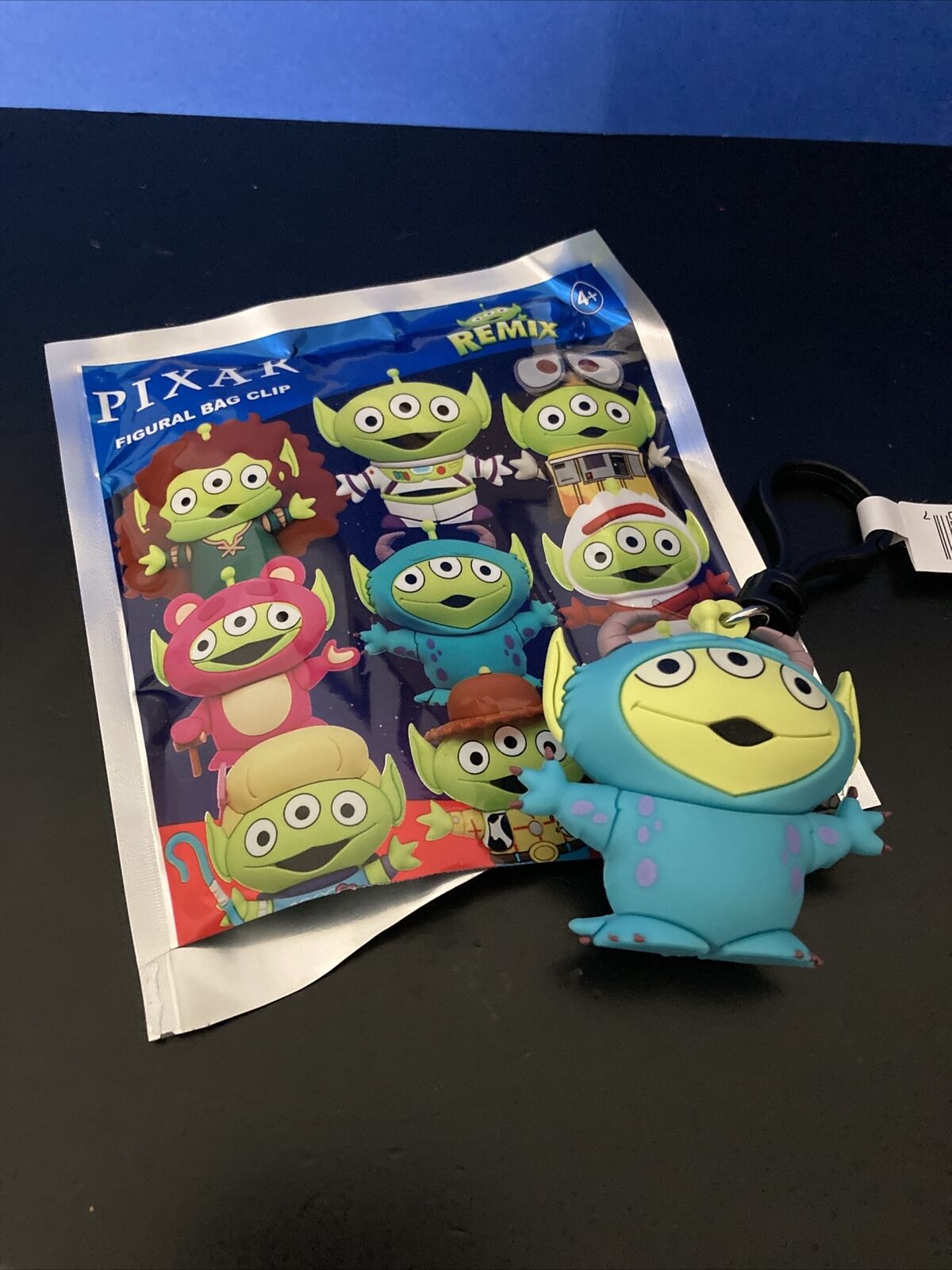New Disney Pixar Alien Remix Figural Bag Clip Series As Sulley