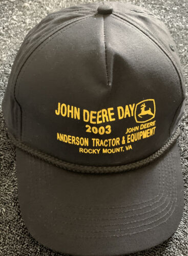 John Deere Day 2003 Rocky Mount, Va Baseball Cap Hat
