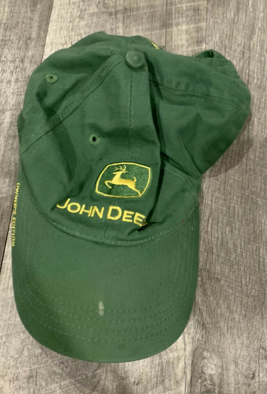 John Deer Owners Edition Adjustable Hat Osfa Well Broken In
