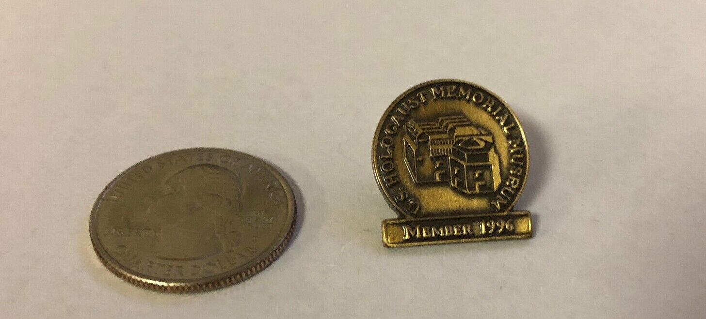 U.s. Holocaust Memorial Museum Member 1996 Pin