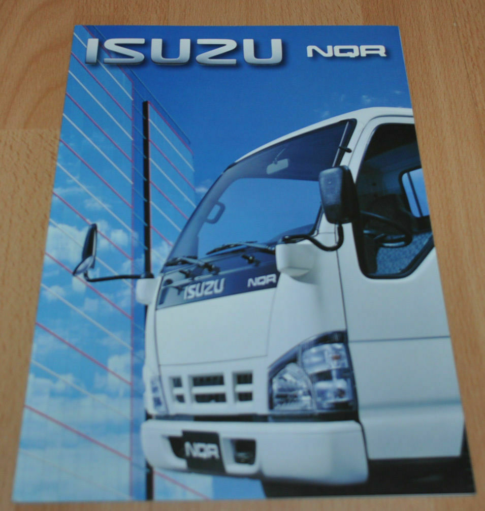 Isuzu Nqr Truck Brochure Prospekt Russian Edition