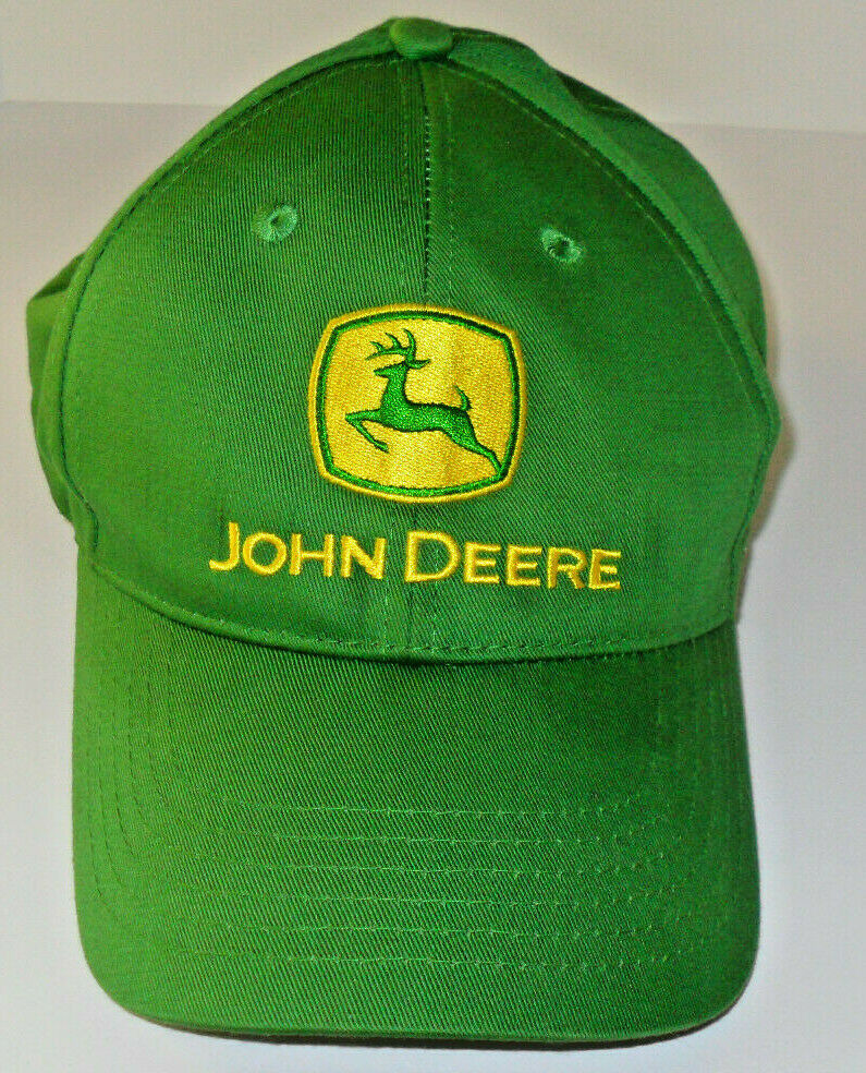 Retro Logo John Deere Adjustable Baseball Cap