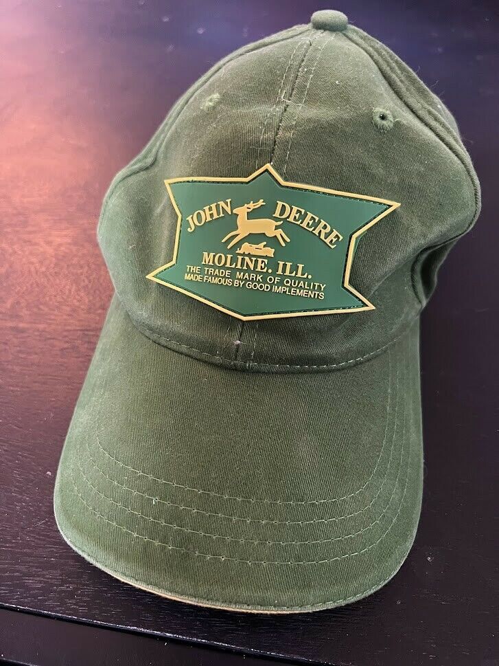 John Deere Moline Ill Hat Used