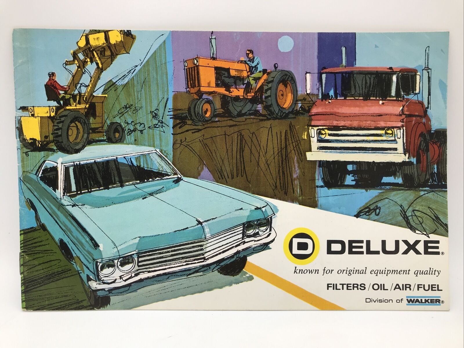 1970 Deluxe Filters Oil Air Fuel Division Of Walker Sales Catalog Brochure