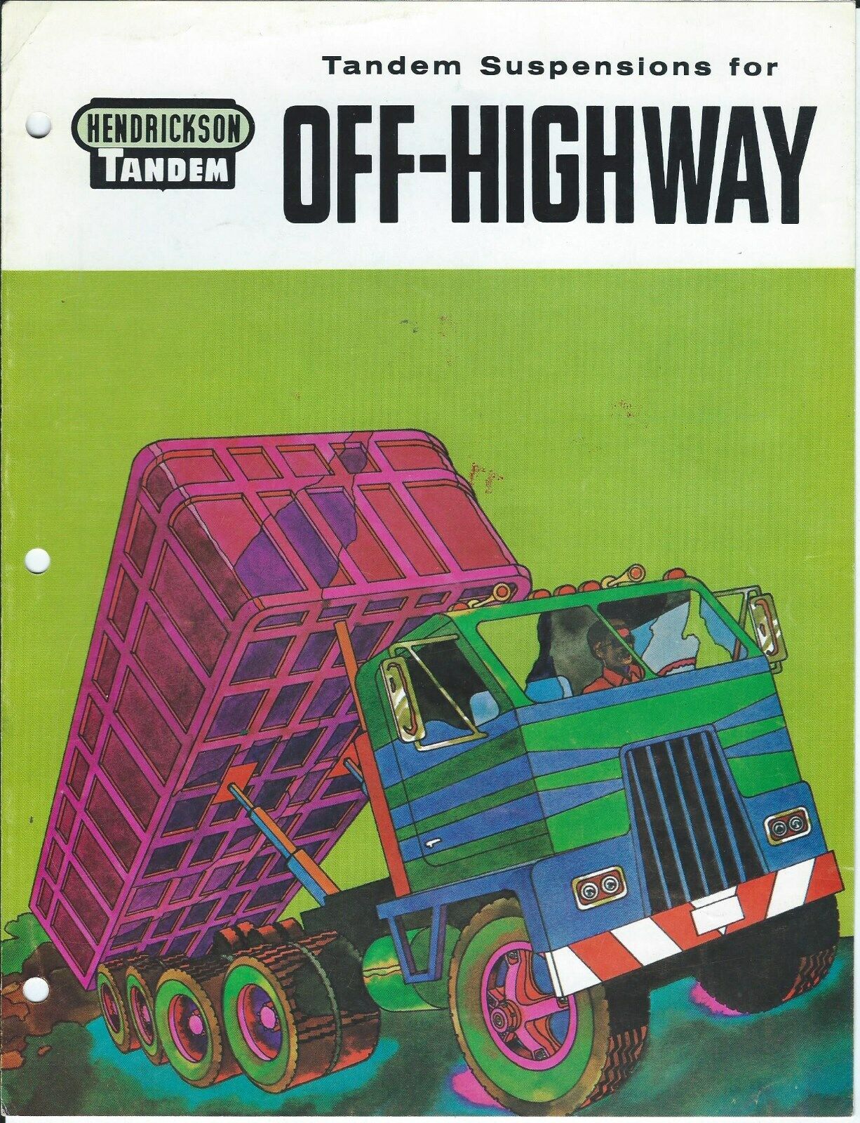 Brochure - Hendrickson - Tandem Suspensions - Off-highway Trucks - C1974 (t2939)