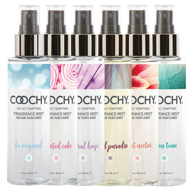 Coochy Body Mist Fragrance Spray 4 Oz - Choose Scent