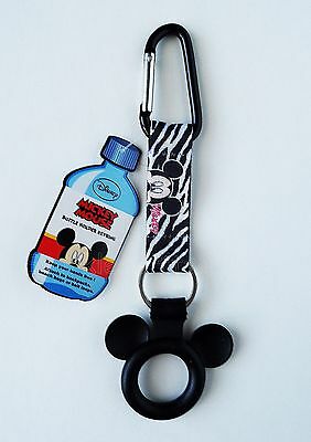 Disney - Mickey Mouse -  Water Bottle Holder Keychain/keyring - Backpack Clip
