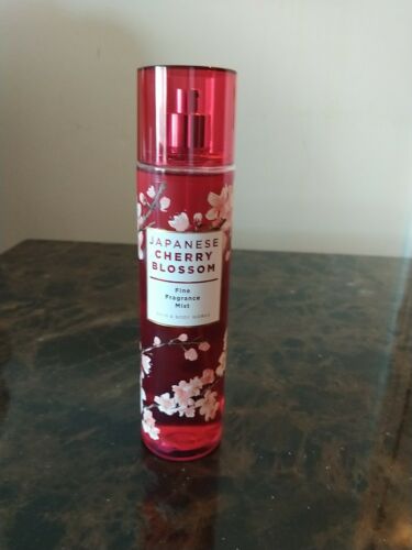New : Bath & Body Works Japanese Cherry Blossom Fine Fragrance Mist Spray  8 Oz.