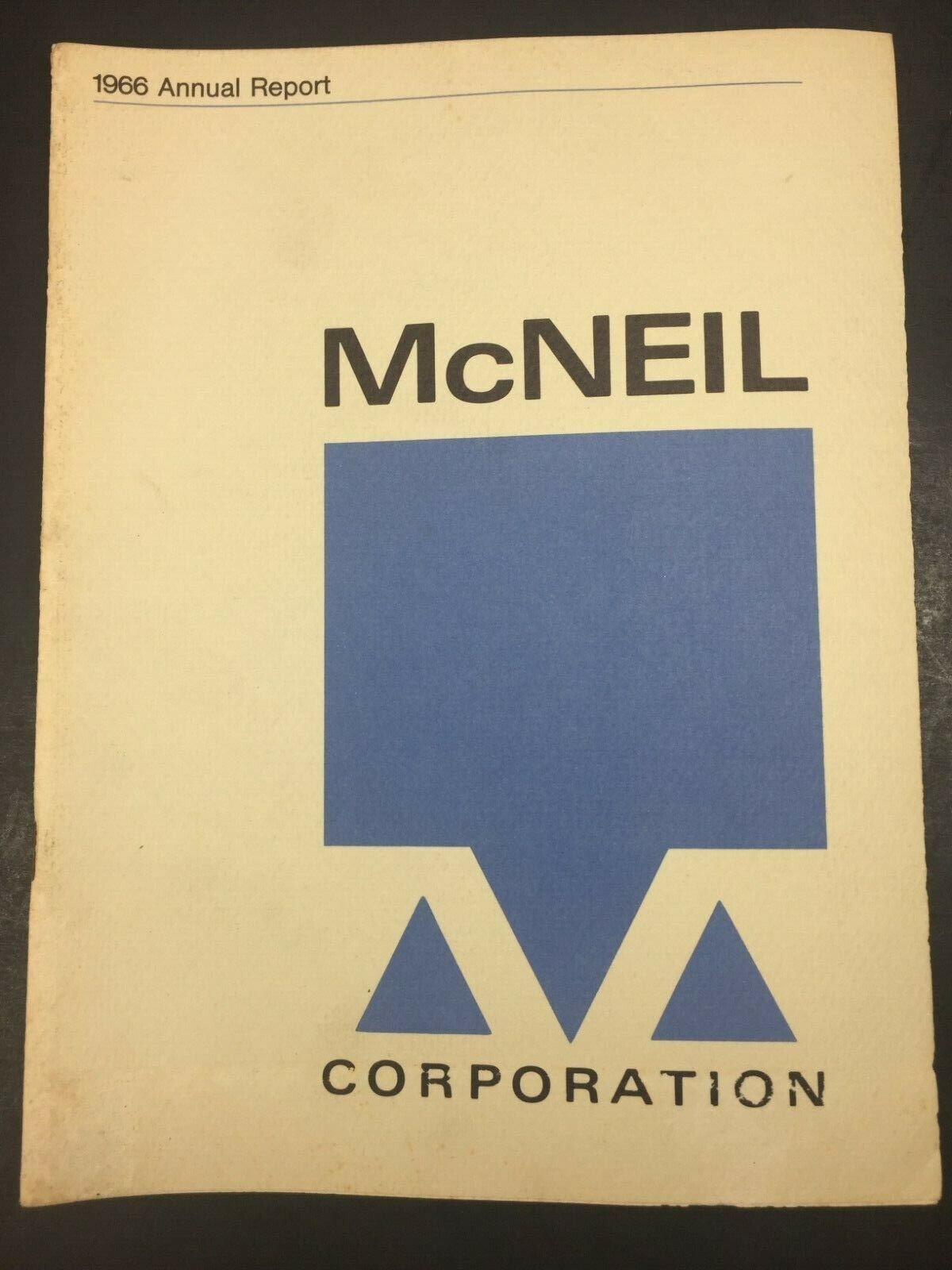 Vintage 1966 Mcneil Akron Corporation Co Annual Report Industrial Machinery 20pg