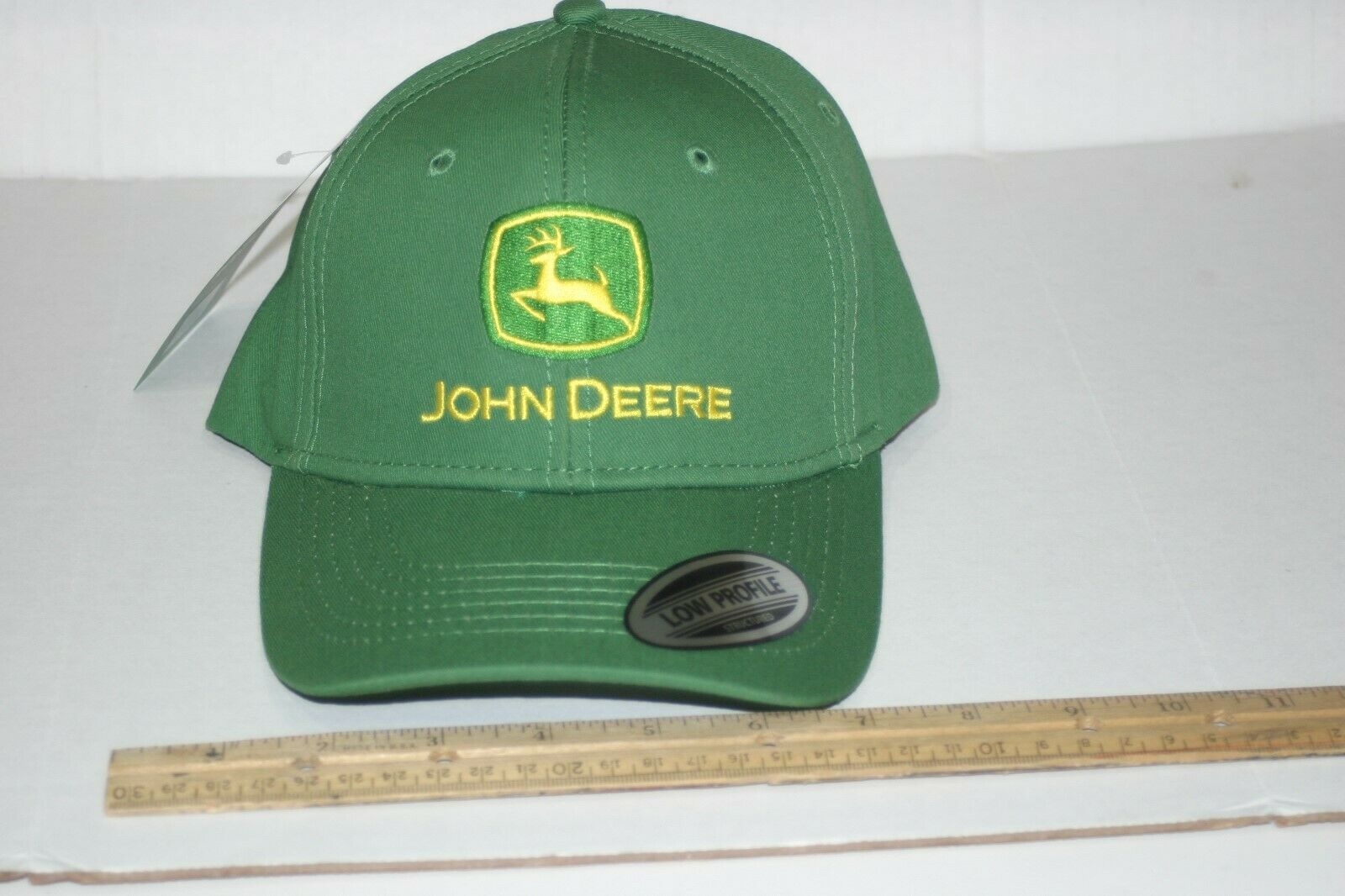John Deere  Baseball Cap  Green Yellow  Logo Hat "low Profile"  Lp69072