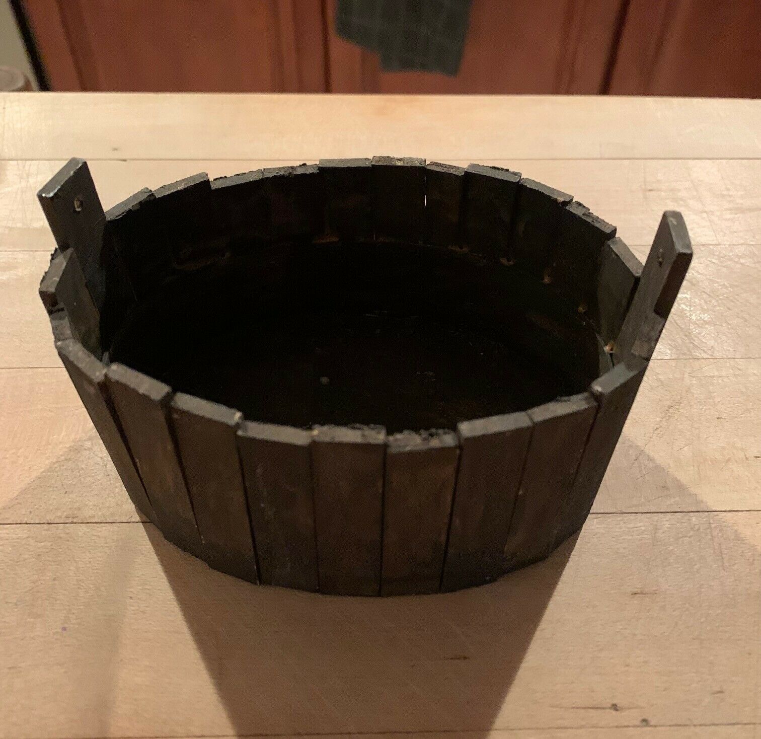 Dollhouse Miniature Wine Grape Stomping Wooden Barrel Tub 1:12 Or Lucy Diorama