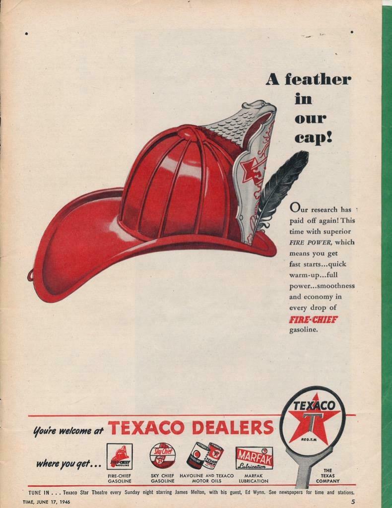 Magazine Ad - 1946 - Texaco (#1)