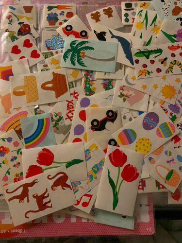 Vintage Mrs. Grossman's Lot Mods Random Stickers-variety Happy Mail 15 Count