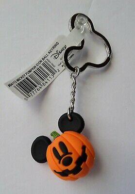 Disney - Mickey Mouse Jack O'lantern Pumpkin Icon Ball  - Keychain/keyring 84113