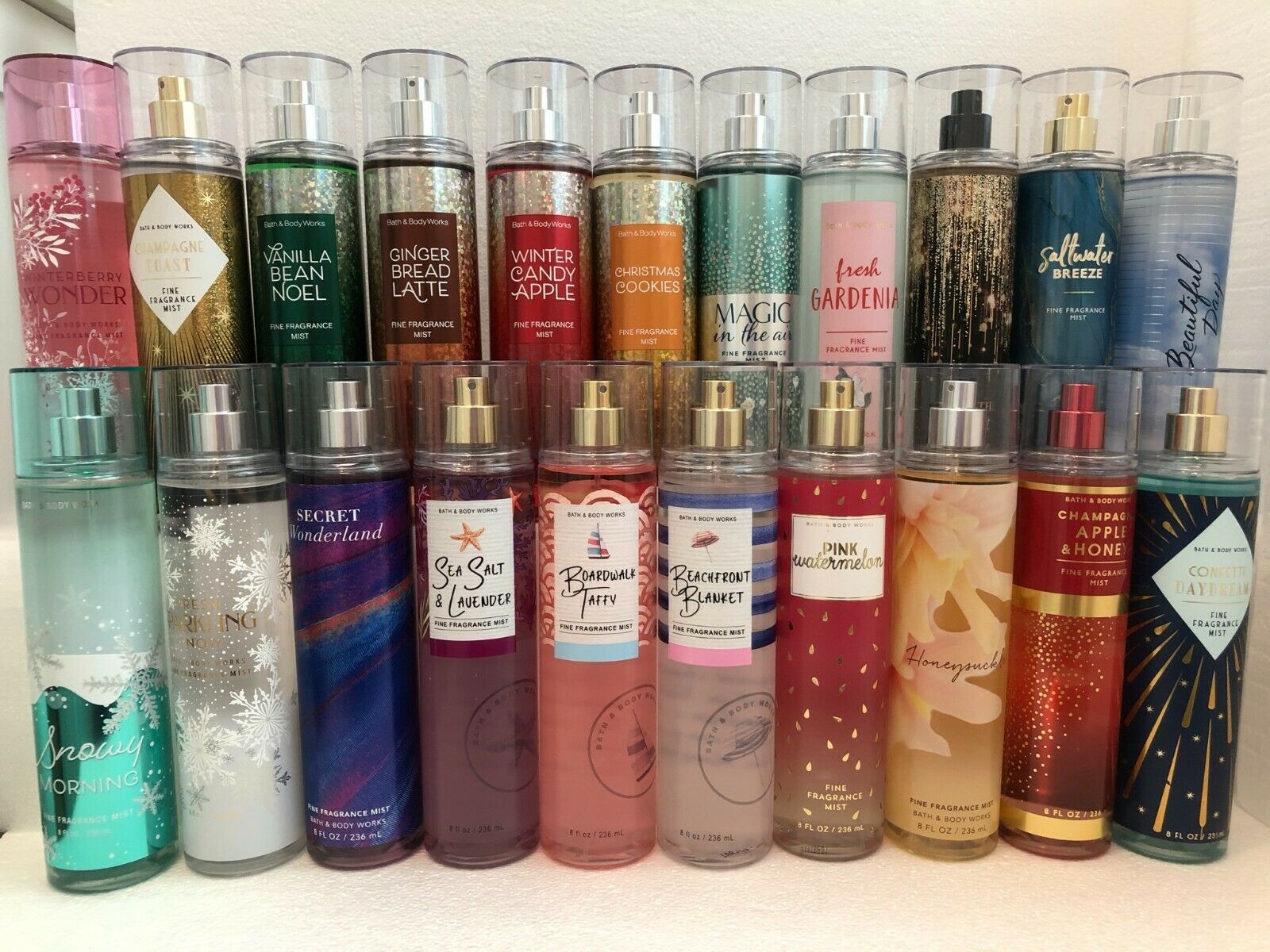 Bath & Body Works Fine Fragrance Mist Spray 8 Oz Each  [ You Choose Your Scent ]
