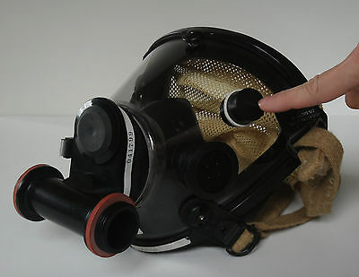 Wide-i Firefighter Mask Black Fog Wiper (mask Not Included)