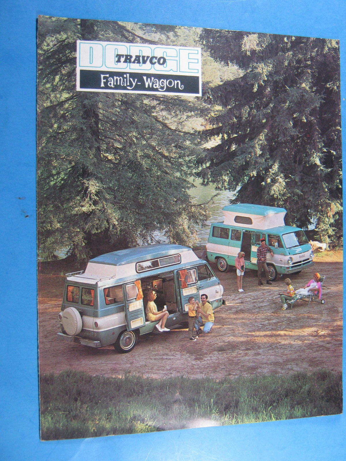 Travco Family Wagon Dodge Van Camper  Original