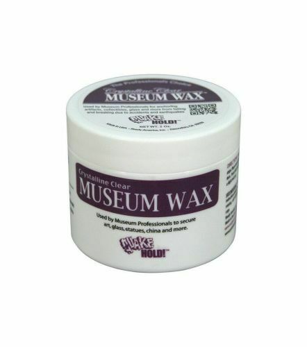 Crystalline Clear Museum Wax To Hold Your Dollhouse Miniatures Down