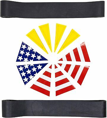 Firefighter Helmet Tool Kit - Sprinkler Wedges - Helmet Bands - Usa Flag Decals